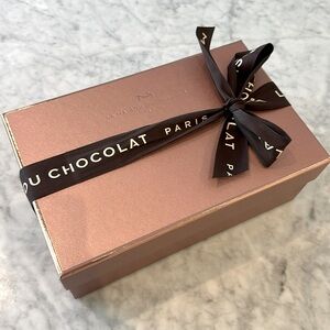 La Maison du Chocolat Paris Decorative Box with Ribbon